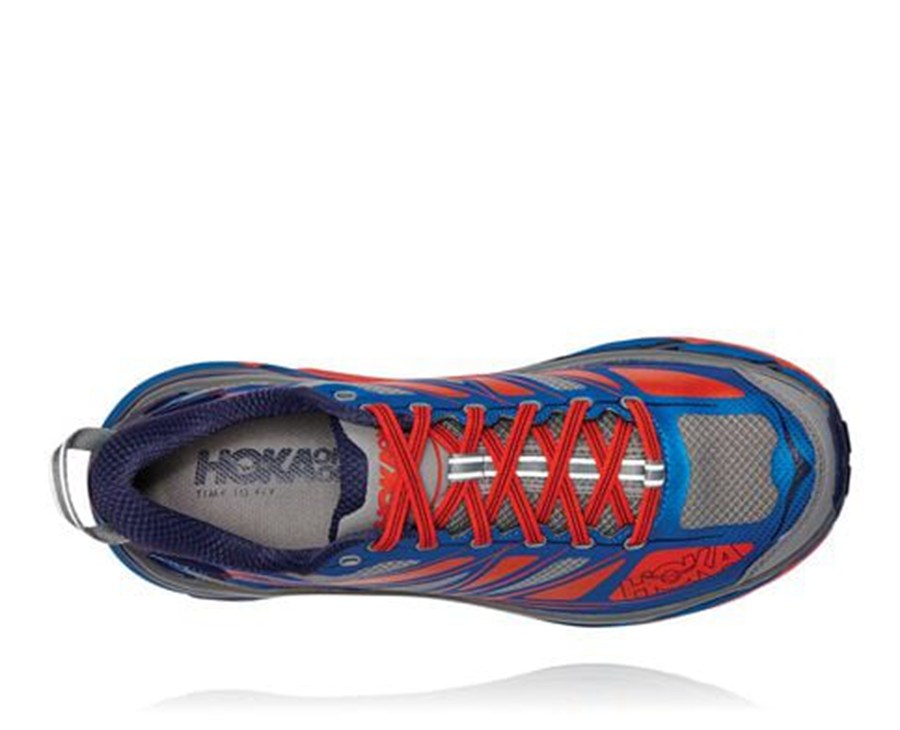 Hoka One One Trailsko Herre - Mafate Speed 2 - Blå - 491672RVP